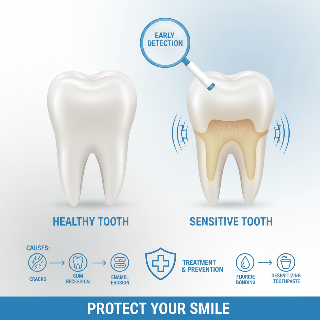 tooth sensitivity causes and treatment
