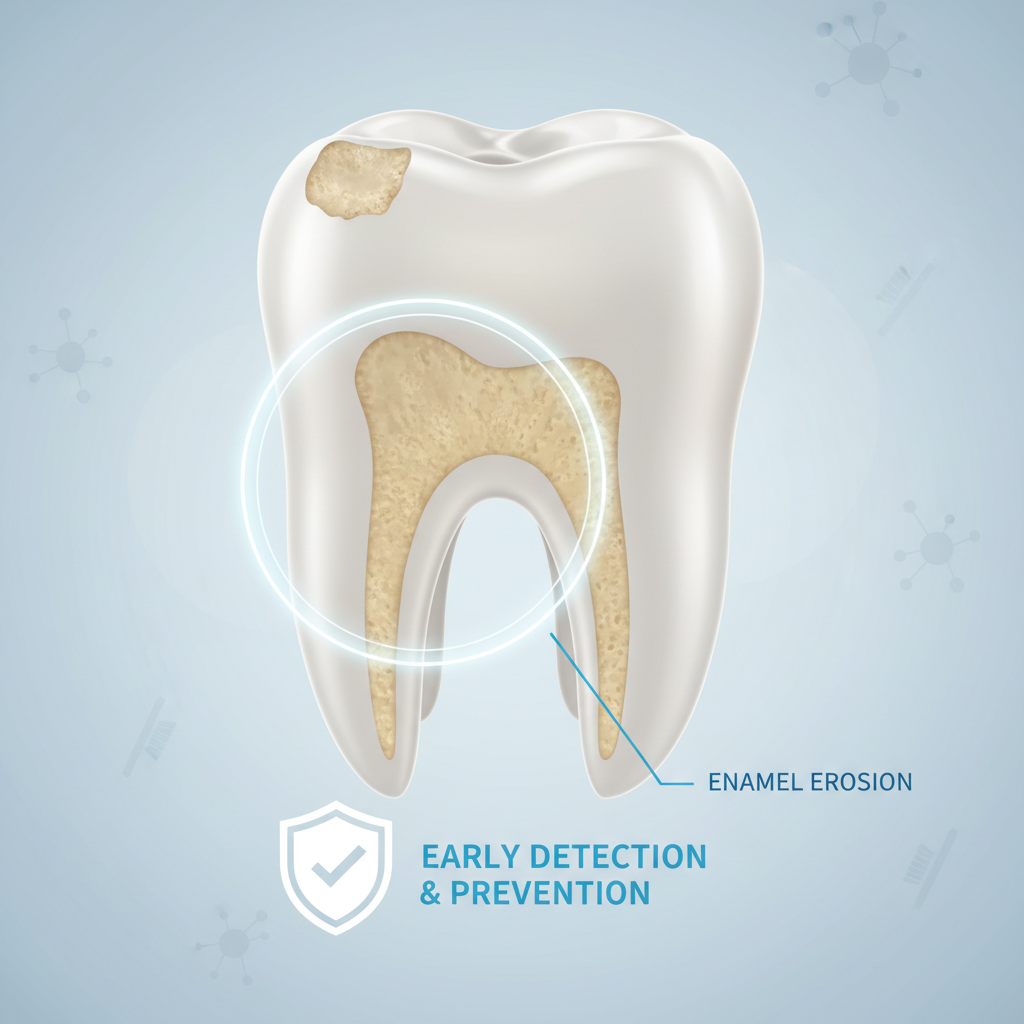 what is enamel erosion teeth